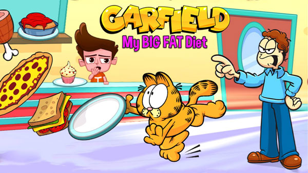 Garfield My BIG FAT Diet دانلود Garfield: My BIG FAT Diet v1.0.24 بازی گارفیلد شکمو اندروید + مود