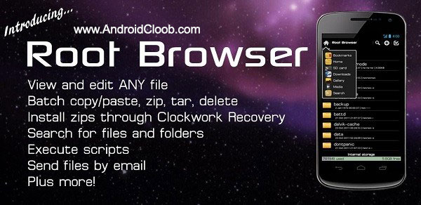Root Browser File Manager دانلود Root Browser (File Manager) v2.3 برنامه روت بروزر اندروید