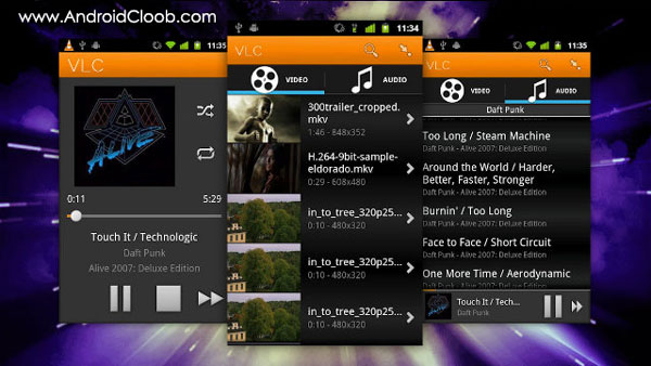 VLC for Android دانلود VLC for Android v3.0.4 نرم افزار وی ال سی پلیر اندروید